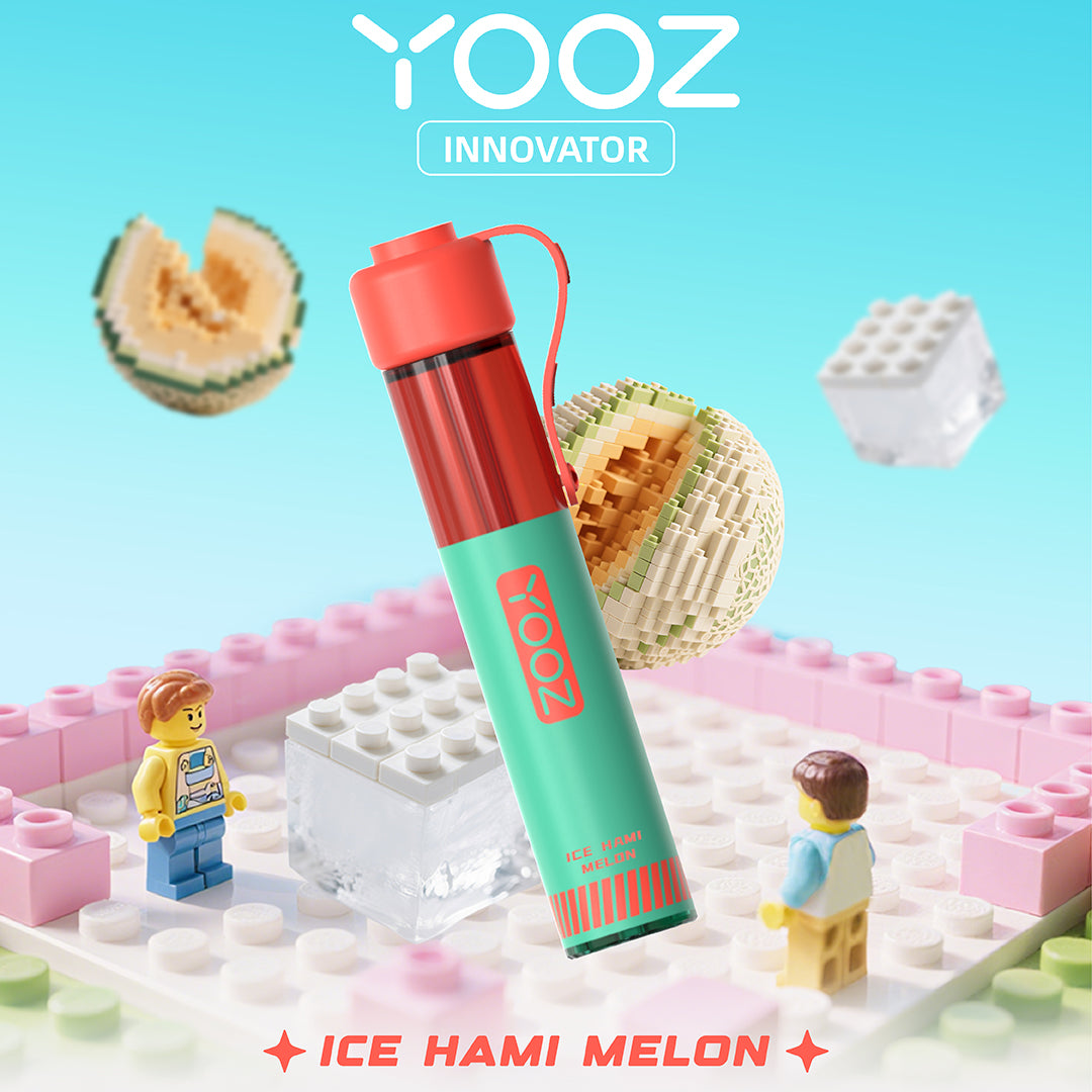 正品柚子积木YOOZ INNOVATOR电子烟食品级硅胶嘴帽冰爽型小烟-多口味可选 冰镇哈密瓜