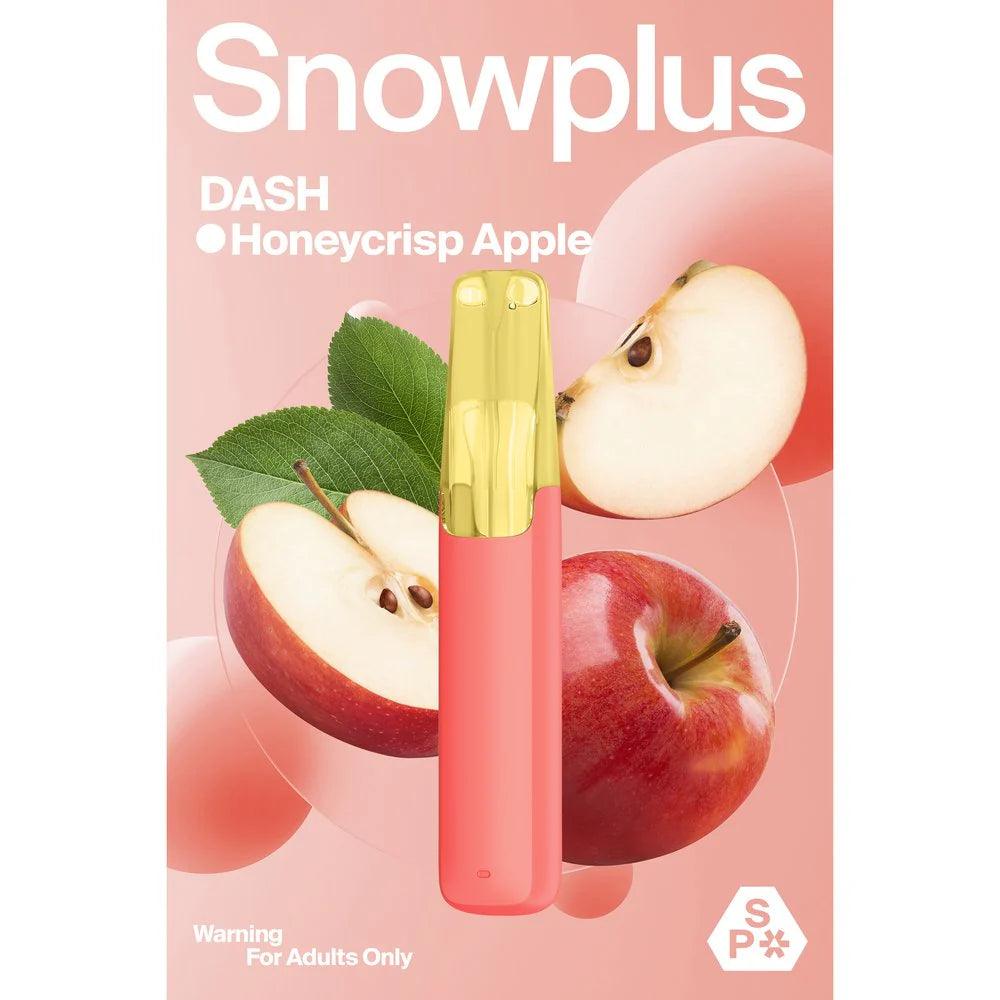 正品Snowplus Dash雪加鸭嘴兽4000口经典一次性电子烟海外版 红苹果