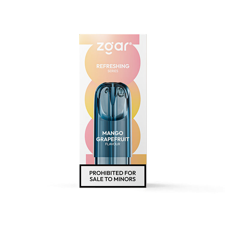 正品冰熊超大容量3.0ML真格Zgar Pod 6S(悦刻4/5/6/7代杆通用) 口味任选,三颗起售 芒果西柚