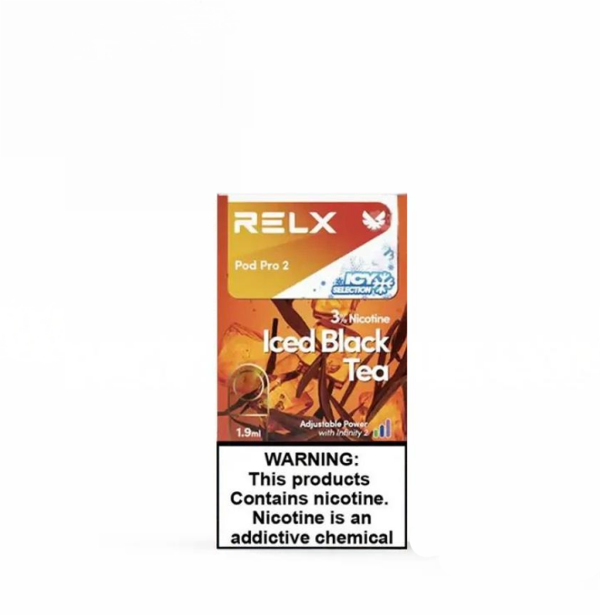 正品悦刻Relx外贸弹 红茶(Iced Black Tea)口味-单颗装-(陶瓷芯版本)-三颗起售