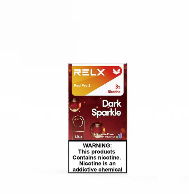 正品悦刻Relx外贸弹 可乐冰(Dark Sparkle)口味-单颗装-(陶瓷芯版本)-三颗起售