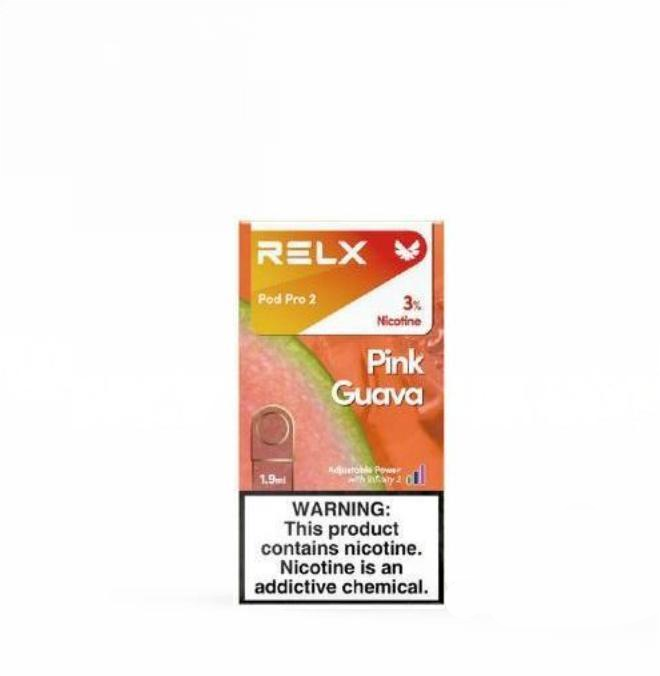 Authentic Relx Foreign Trade Pink Guava Flavor - Single Pack - (Cerami Authentic Relx Foreign Trade Pink Guava Flavor - Single Pack - (Cerami