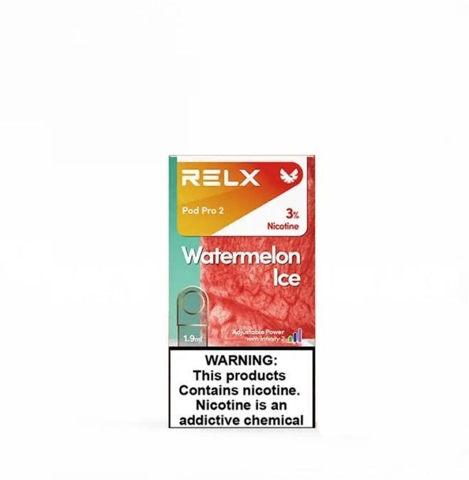正品悦刻Relx外贸弹 西瓜(Watermelon Ice)口味-单颗装-(陶瓷芯版本)-三颗起售