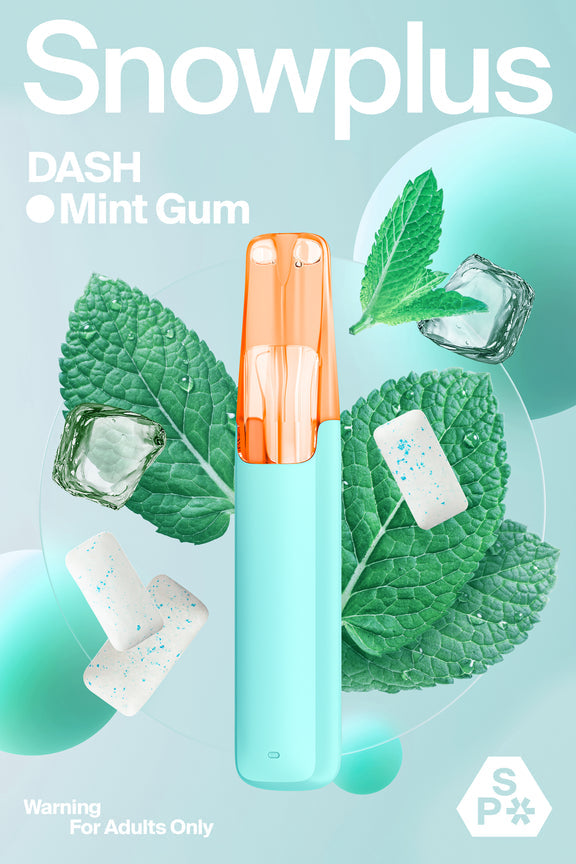 正品Snowplus Dash雪加鸭嘴兽4000口经典一次性电子烟海外版