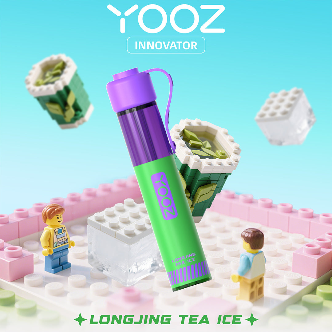 正品柚子积木YOOZ INNOVATOR电子烟食品级硅胶嘴帽冰爽型小烟-多口味可选 龙井冰茶