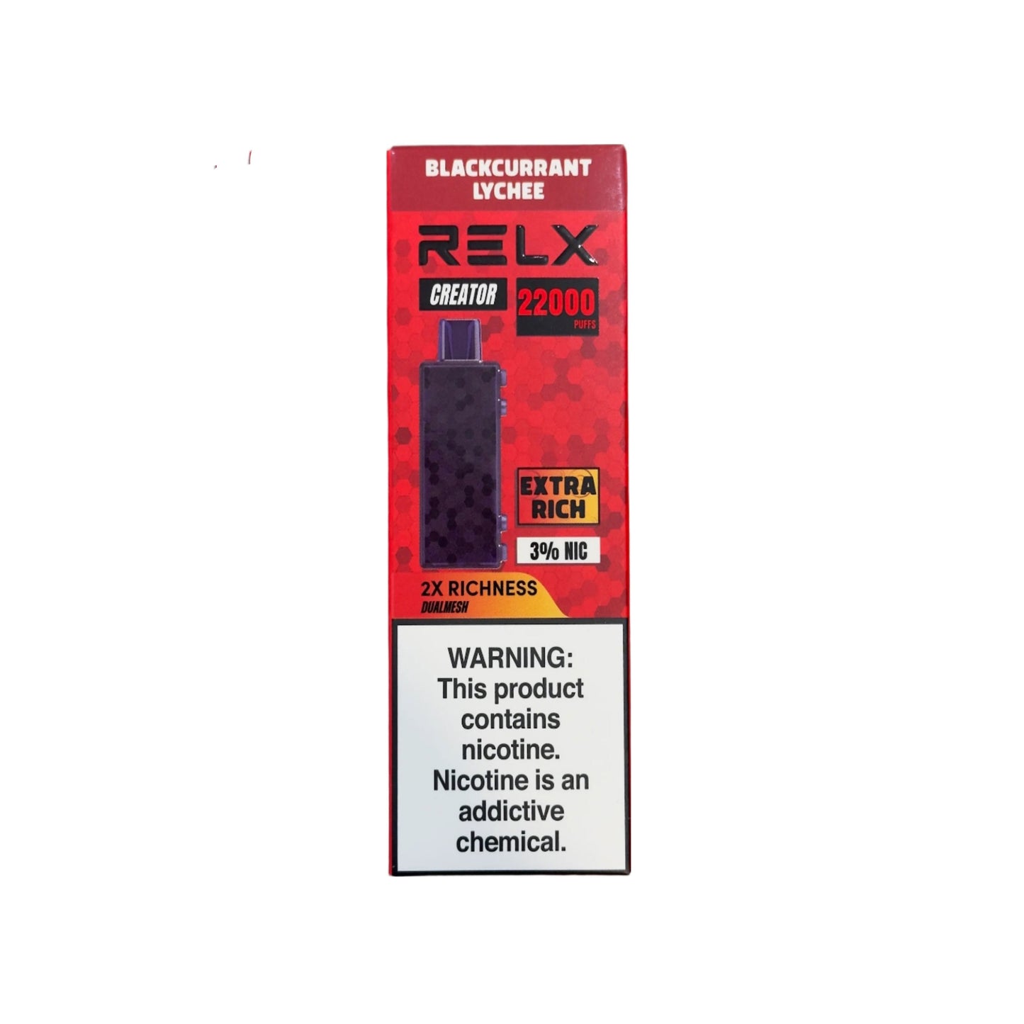 正品悦刻积木乐高套装/烟弹-多口味可选 RELX Creator Black(大容量22000口) 仅烟弹 黑加仑荔枝