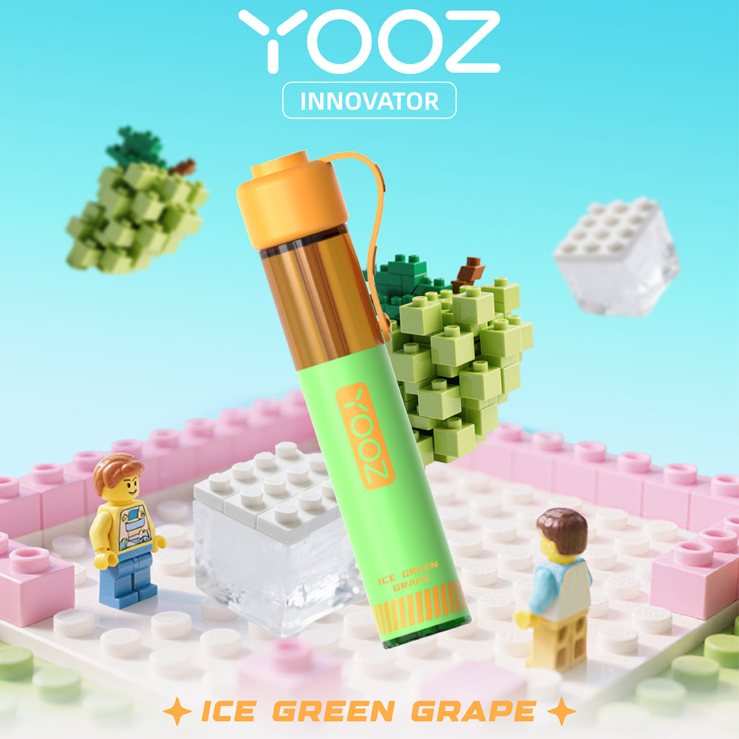 正品柚子积木YOOZ INNOVATOR电子烟食品级硅胶嘴帽冰爽型小烟-多口味可选 冰镇青提