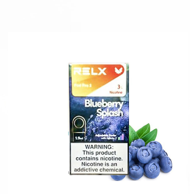 正品悦刻Relx外贸弹 蓝莓(Blueberry Splash)口味-单颗装-(陶瓷芯版本)