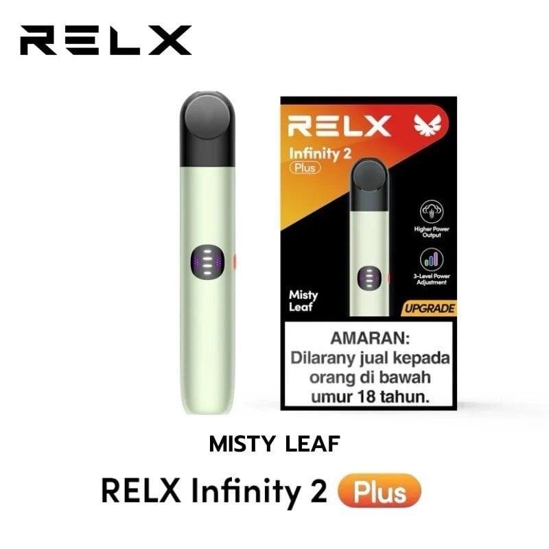 悦刻Relx 原装正品无限2(RELX Infinity2 plus) plus七代杆 绿色(MISTY LEAF) 海外版(四五六代烟弹通用)