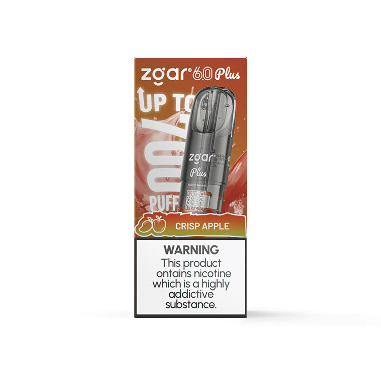 6盒正品冰熊Zgar 6.0 PLUS超大容量3.5ML 烟弹优惠套装(悦刻4/5/6/7代杆通用) 三种口味任选