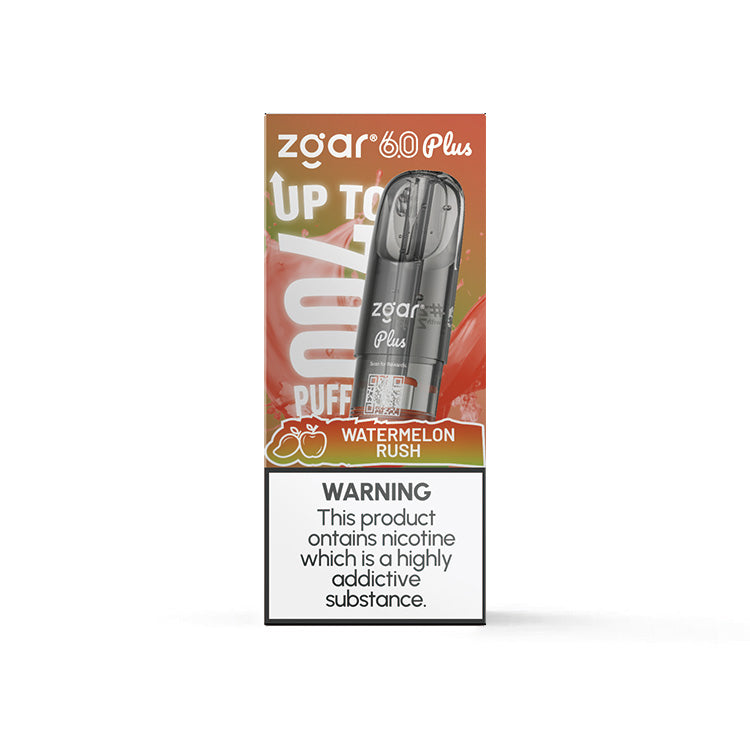 6盒正品冰熊Zgar 6.0 PLUS超大容量3.5ML 烟弹优惠套装(悦刻4/5/6/7代杆通用) 三种口味任选