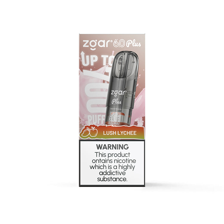 6盒正品冰熊Zgar 6.0 PLUS超大容量3.5ML 烟弹优惠套装(悦刻4/5/6/7代杆通用) 三种口味任选
