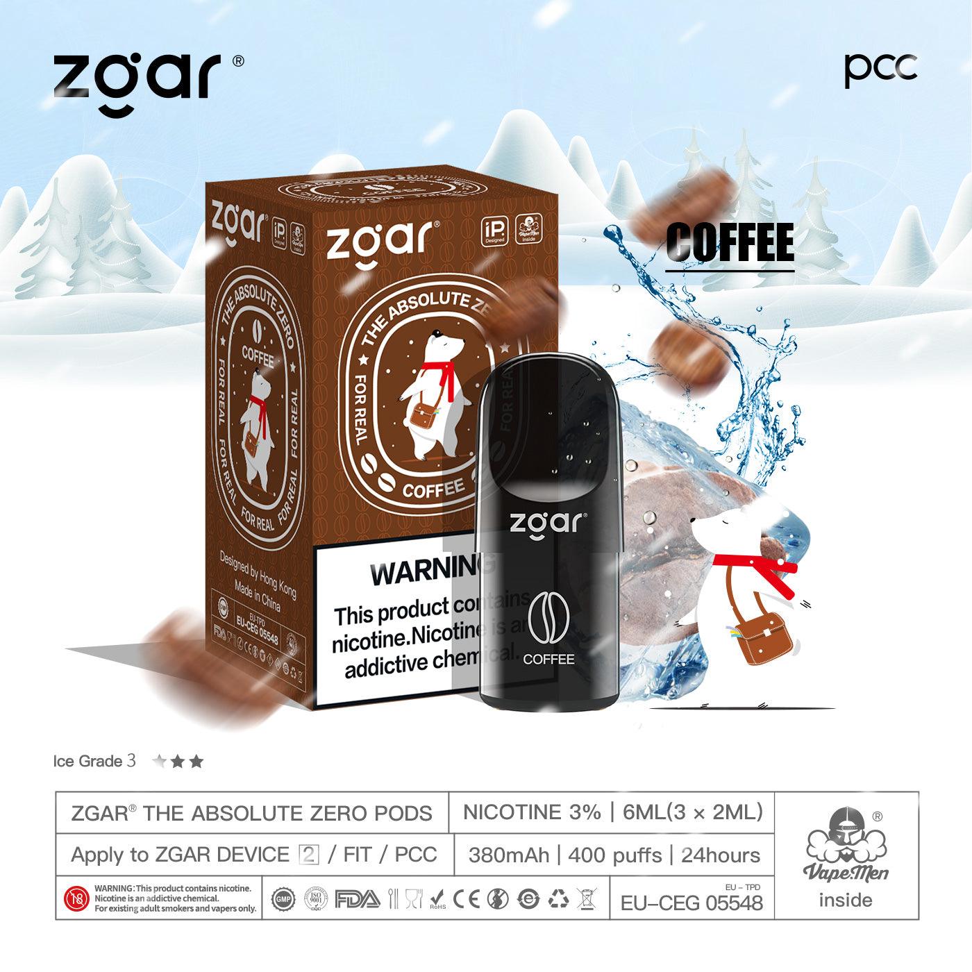 Ice Bear Zgar 4/5th Generation Coffee Pods 3pods (three pieces) RELX n Ice Bear Zgar 4/5th Generation Coffee Pods 3pods (three pieces) RELX n
