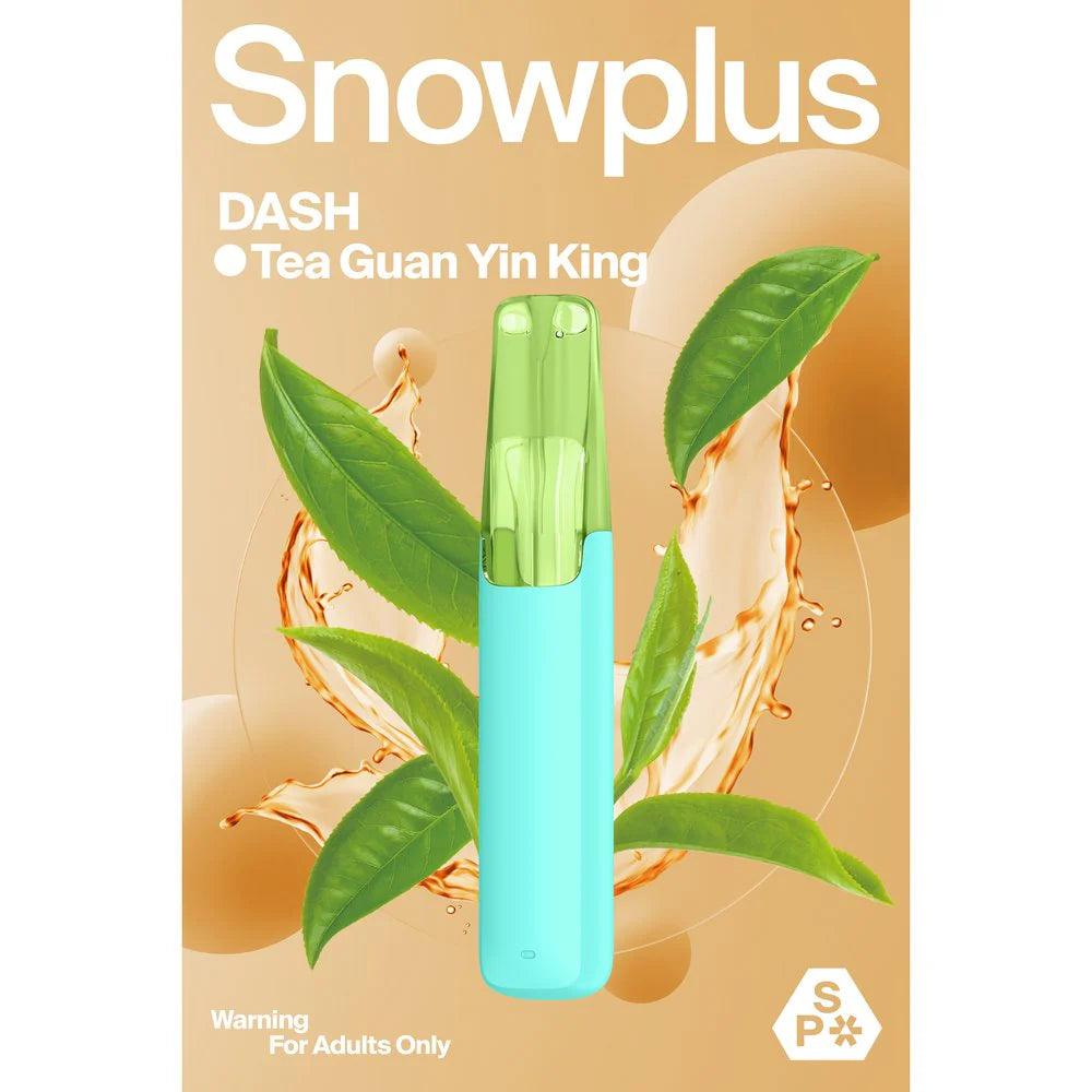 正品Snowplus Dash雪加鸭嘴兽4000口经典一次性电子烟海外版 铁观音