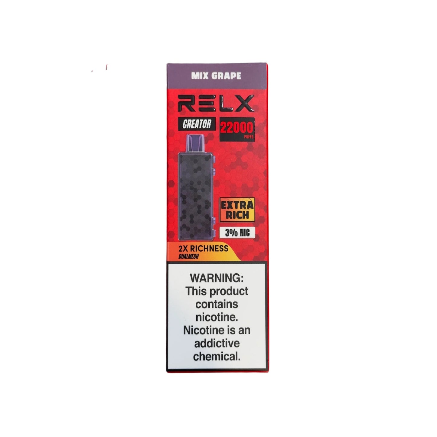 正品悦刻积木乐高套装/烟弹-多口味可选 RELX Creator Black(大容量22000口) 仅烟弹 混合葡萄