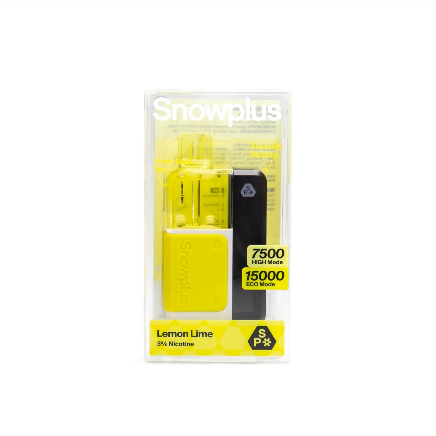 正品雪加积木Snowplus Swift 15000口可换弹电子烟套装/烟弹-多口味可选
