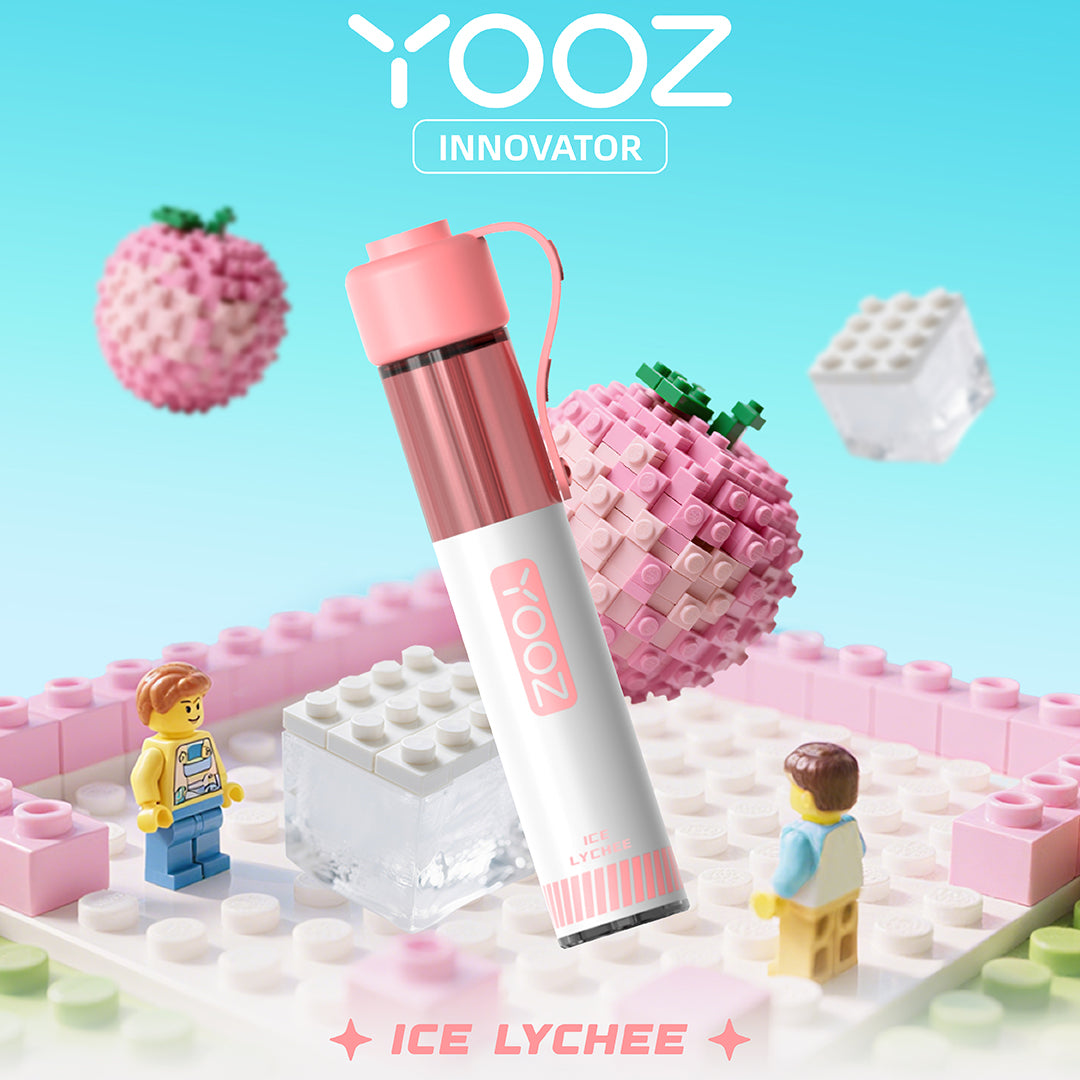 正品柚子积木YOOZ INNOVATOR电子烟食品级硅胶嘴帽冰爽型小烟-多口味可选 冰镇荔枝