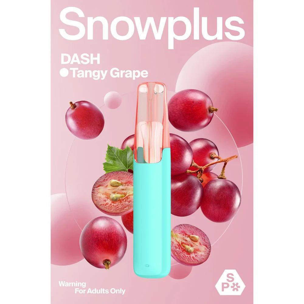 正品Snowplus Dash雪加鸭嘴兽4000口经典一次性电子烟海外版 葡萄