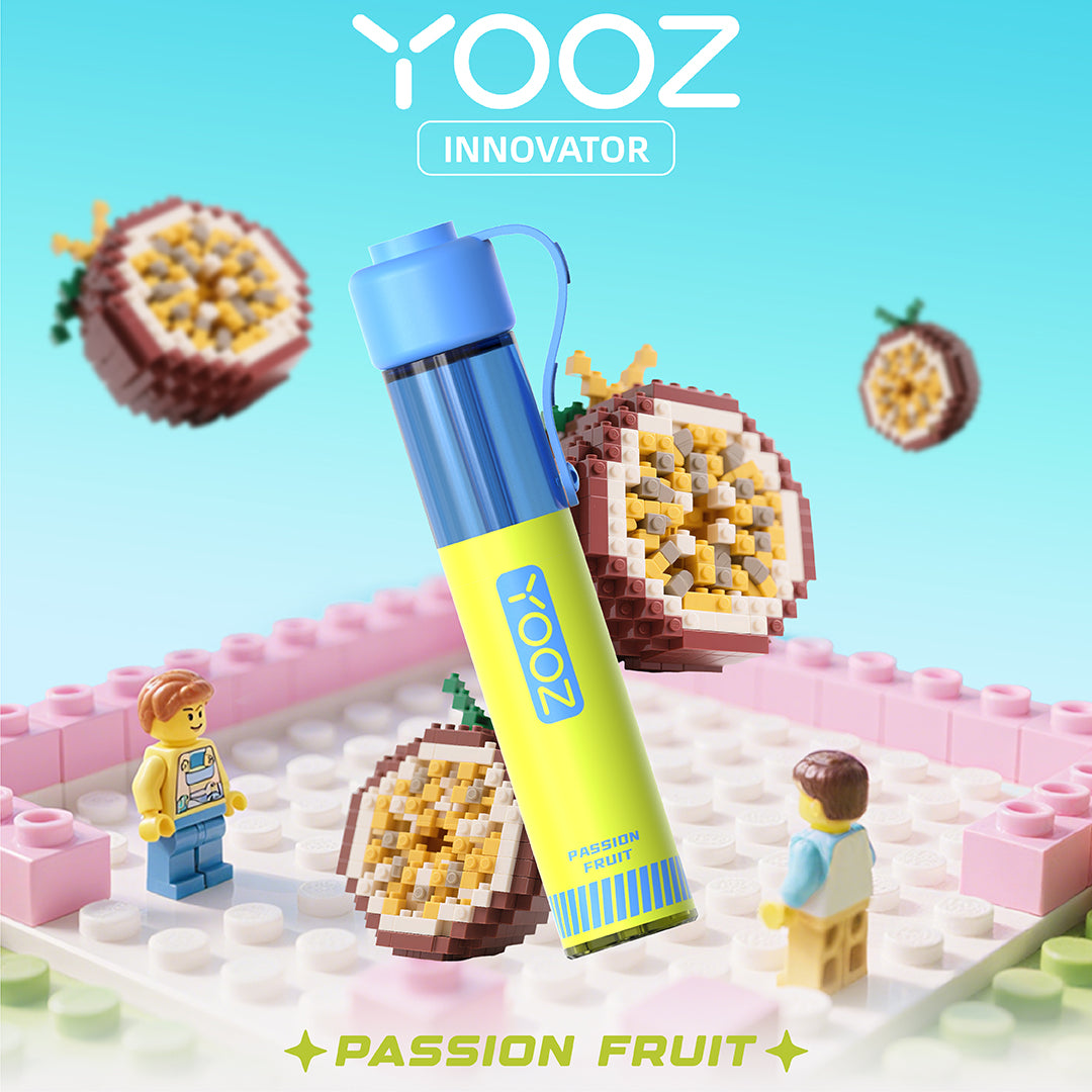 正品柚子积木YOOZ INNOVATOR电子烟食品级硅胶嘴帽冰爽型小烟-多口味可选 百香果