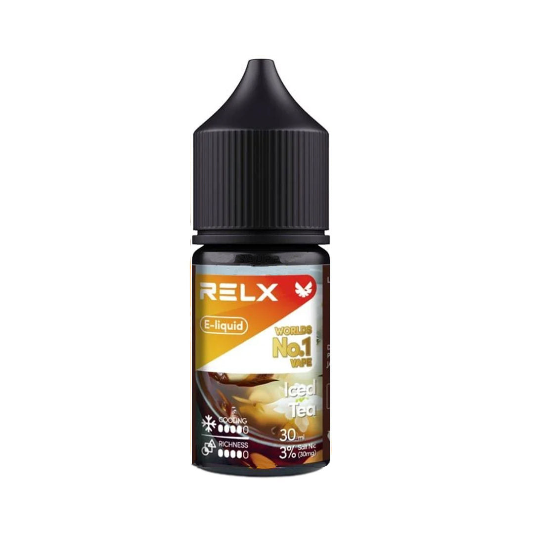 正品悦刻三代积木空弹烟油套餐(5ml容积RELX空弹+30ml正品RELX E-liquid) 仅烟油 冰茶_3%Nic