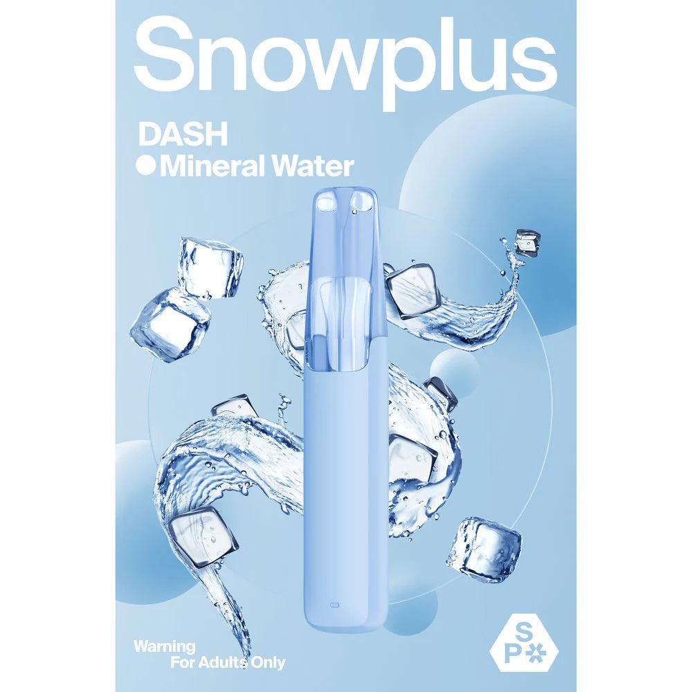 正品Snowplus Dash雪加鸭嘴兽4000口经典一次性电子烟海外版 矿泉水