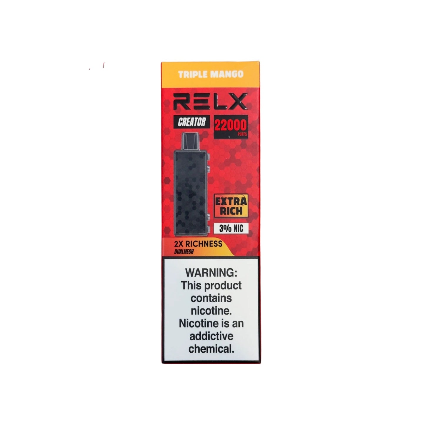 正品悦刻积木乐高套装/烟弹-多口味可选 RELX Creator Black(大容量22000口) 仅烟弹 三重芒果