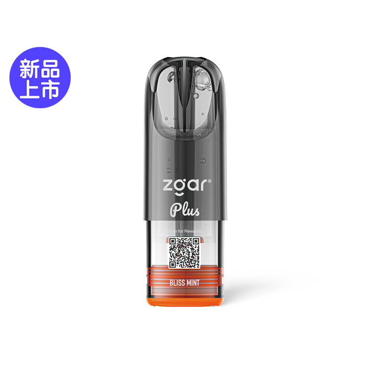 6盒正品冰熊Zgar 6.0 PLUS超大容量3.5ML 烟弹优惠套装(悦刻4/5/6/7代杆通用) 三种口味任选
