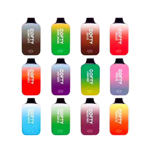 飞雾 COFTY 四代超冰凉液晶显示屏一次性电子烟-9000-多口味可选