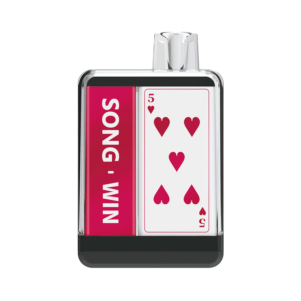 崧电子烟 Song一次性电子烟扑克系列 Y193C Lucky Pink Poker-9000口-多口味可选 可乐