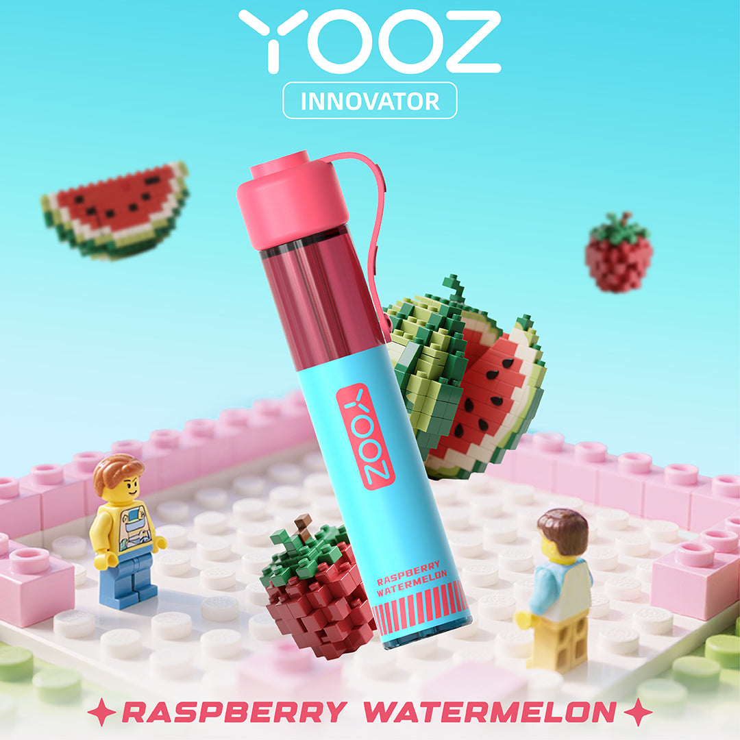 正品柚子积木YOOZ INNOVATOR电子烟食品级硅胶嘴帽冰爽型小烟-多口味可选 树莓西瓜