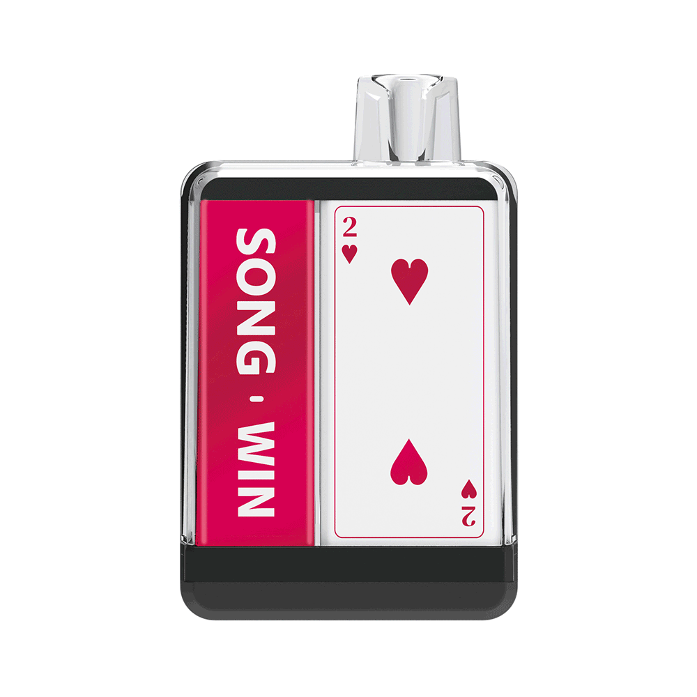 崧电子烟 Song一次性电子烟扑克系列 Y193C Lucky Pink Poker-9000口-多口味可选 蜜桃