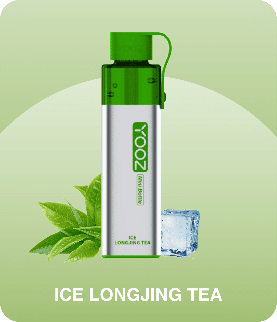 正品柚子迷你小酒瓶 YOOZ Mini Bottle大烟雾4000口食品级硅胶嘴套一次性电子烟-多口味可选 龙井