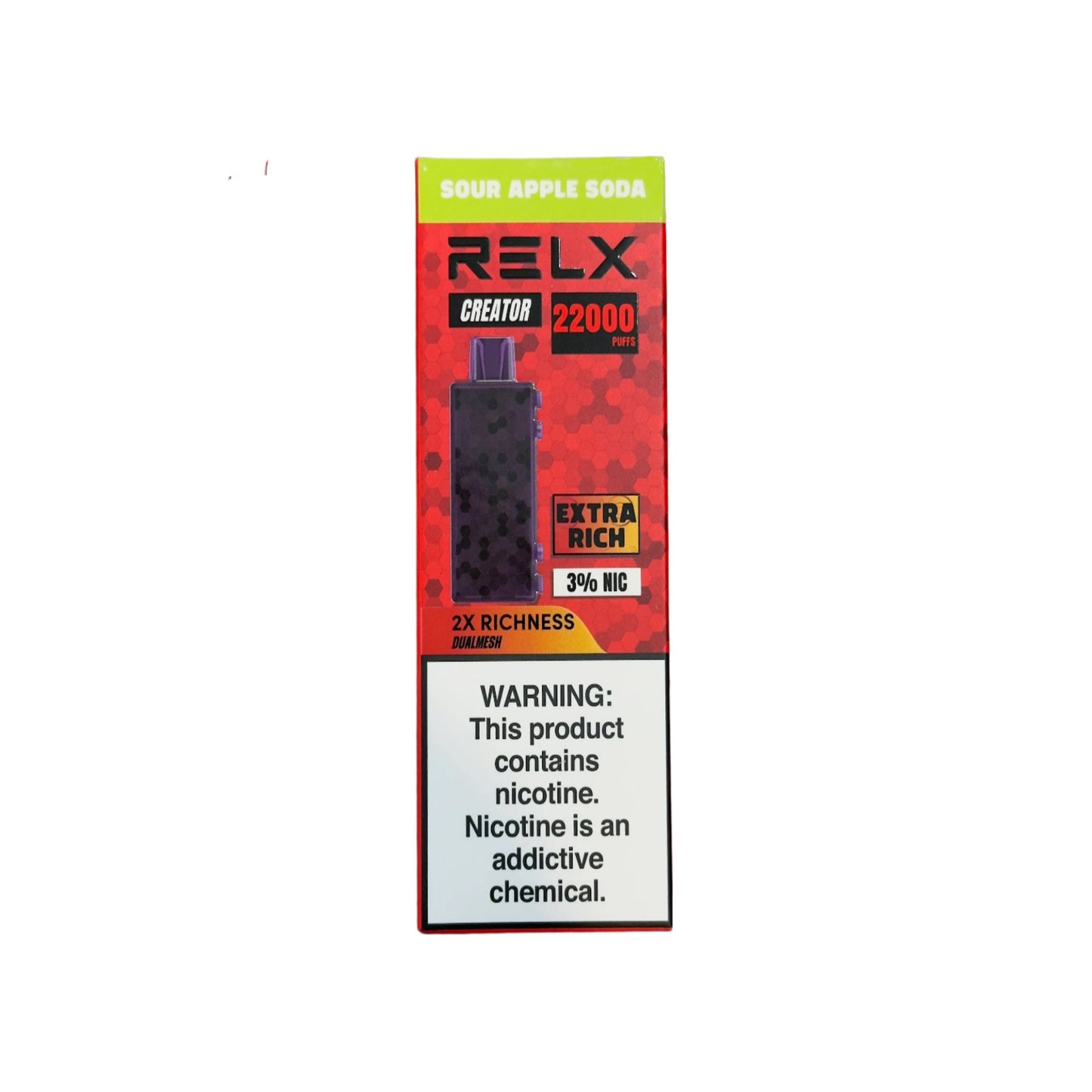 正品悦刻积木乐高套装/烟弹-多口味可选 RELX Creator Black(大容量22000口) 仅烟弹 苹果汽水