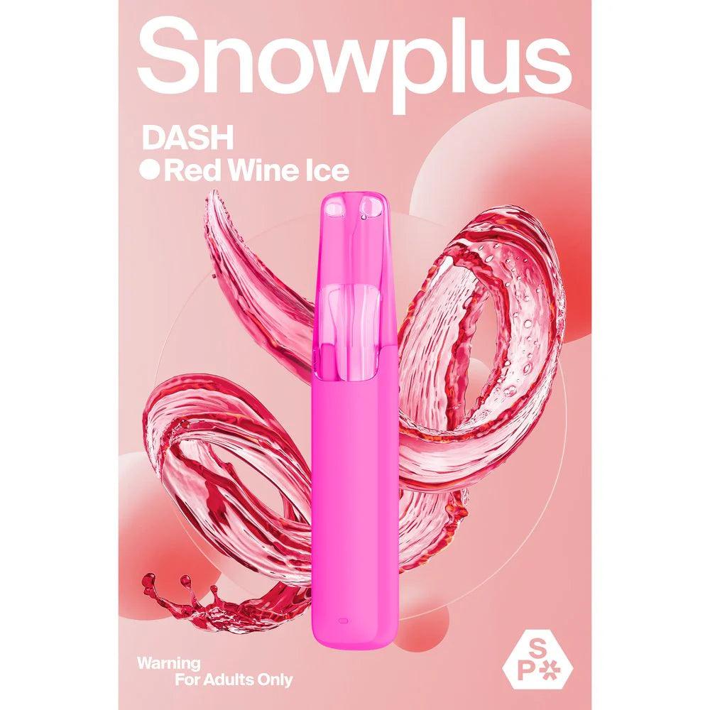正品Snowplus Dash雪加鸭嘴兽4000口经典一次性电子烟海外版 冰葡萄酒
