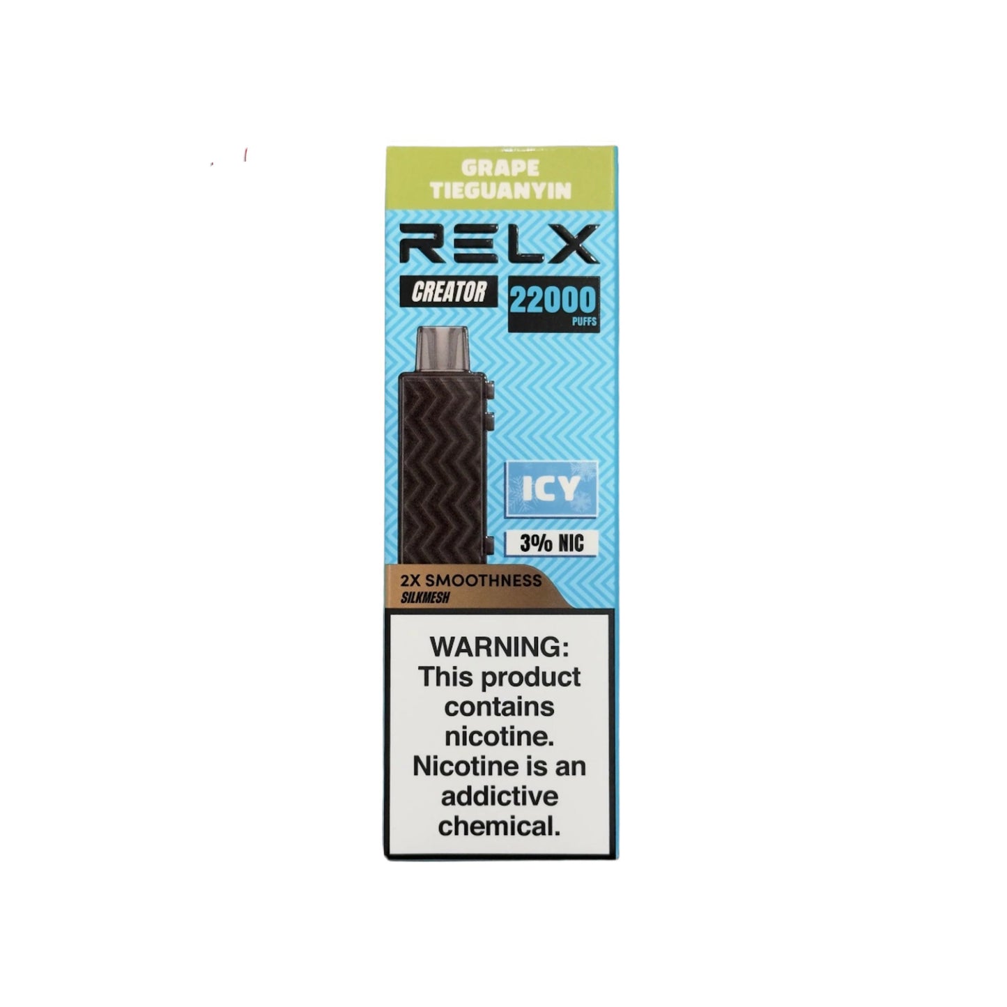正品悦刻积木乐高套装/烟弹-多口味可选 RELX Creator Black(大容量22000口) 仅烟弹 青提茉莉茶(葡萄铁观音)