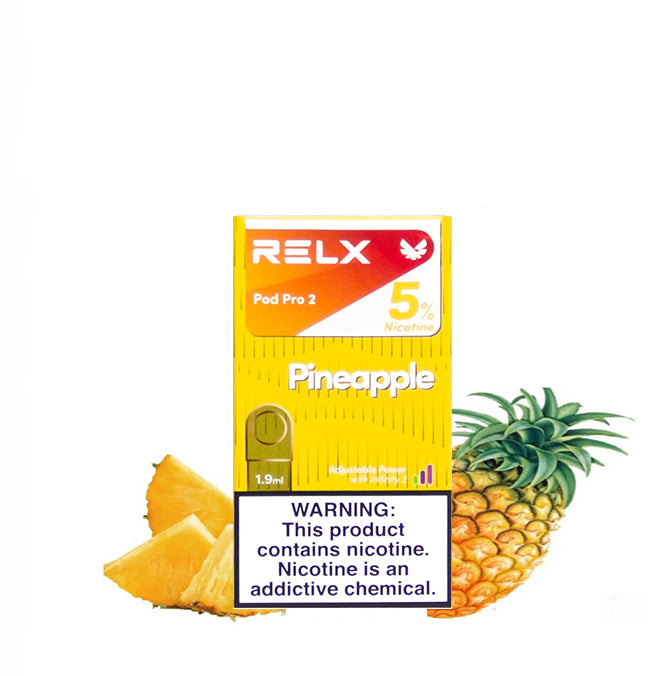 正品悦刻RELX外贸弹菠萝(Pineapple)口味-单颗装-(陶瓷芯版本)-三颗起售