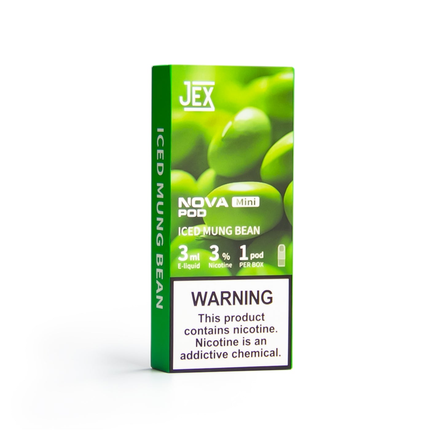 极星正品JEX NOVA Mini Pod 3ml单颗装烟弹-适配四五六七代烟杆/多口味可选-三颗起售