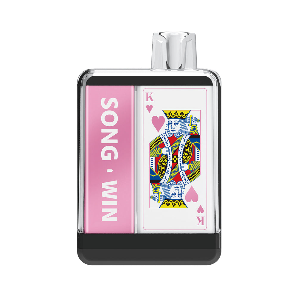崧电子烟 Song一次性电子烟扑克系列 Y193C Lucky Pink Poker-9000口-多口味可选