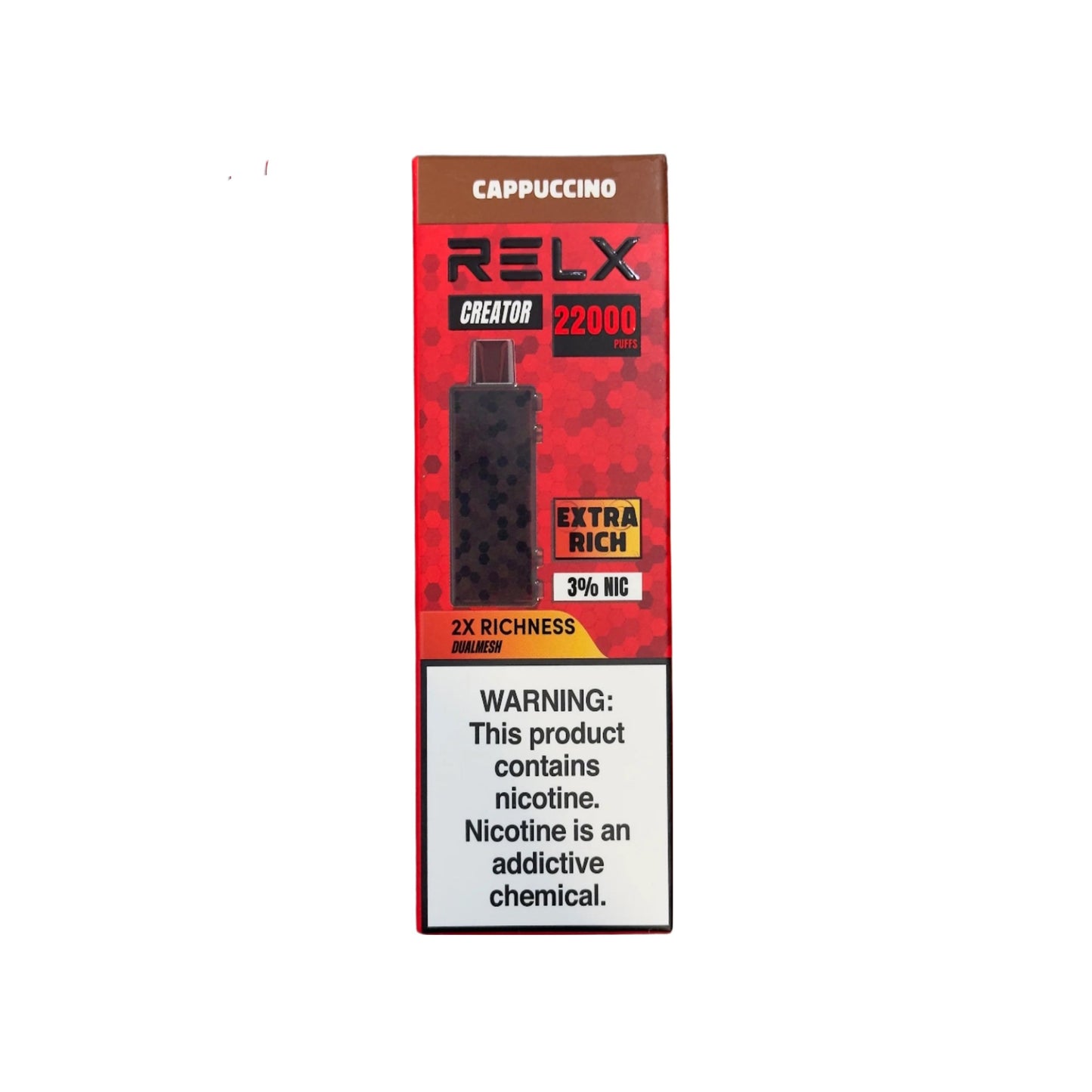 正品悦刻积木乐高套装/烟弹-多口味可选 RELX Creator Black(大容量22000口) 仅烟弹 卡布奇诺