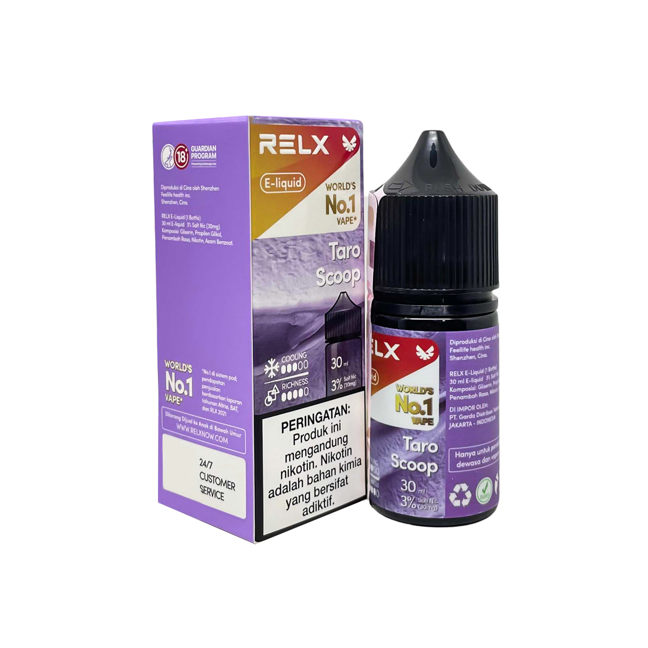 正品原装悦刻尼古丁盐烟油 RELX E-liquid-30ml-多口味58mg/30mg可选
