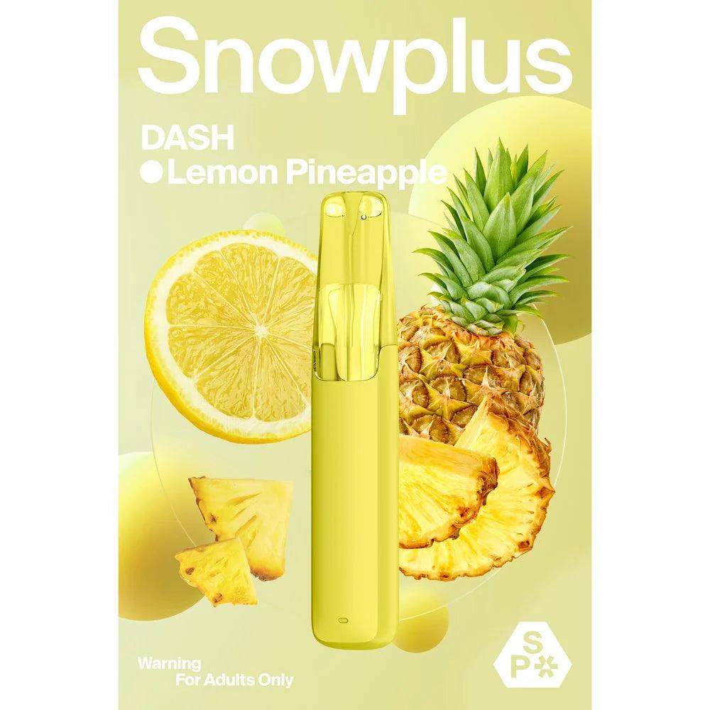 正品Snowplus Dash雪加鸭嘴兽4000口经典一次性电子烟海外版 柠檬菠萝