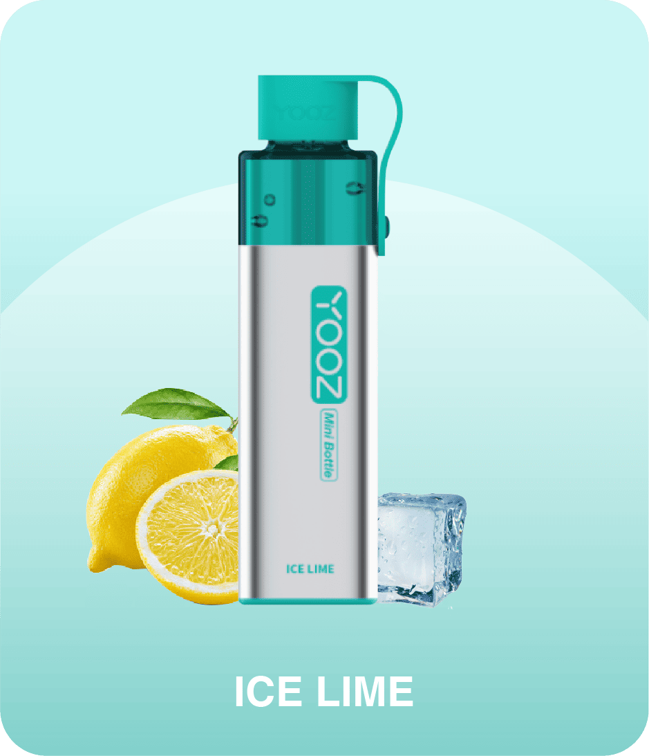正品柚子迷你小酒瓶 YOOZ Mini Bottle大烟雾4000口食品级硅胶嘴套一次性电子烟-多口味可选 极凉青柠