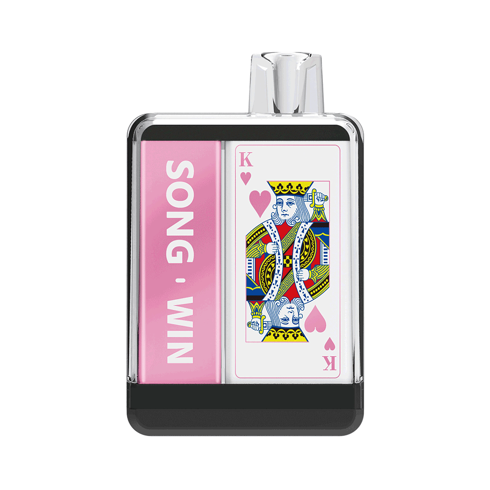 崧电子烟 Song一次性电子烟扑克系列 Y193C Lucky Pink Poker-9000口-多口味可选 龙井