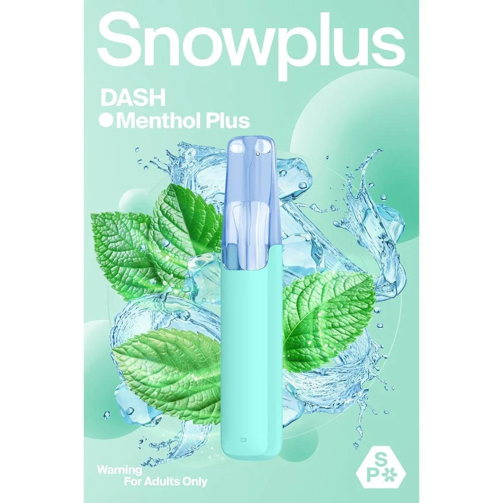 正品Snowplus Dash雪加鸭嘴兽4000口经典一次性电子烟海外版 薄荷