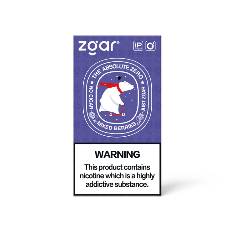 冰熊zgar 4/5代烟弹 莓果 3pods(三颗装)悦刻国标/海外四五六代杆子可通用