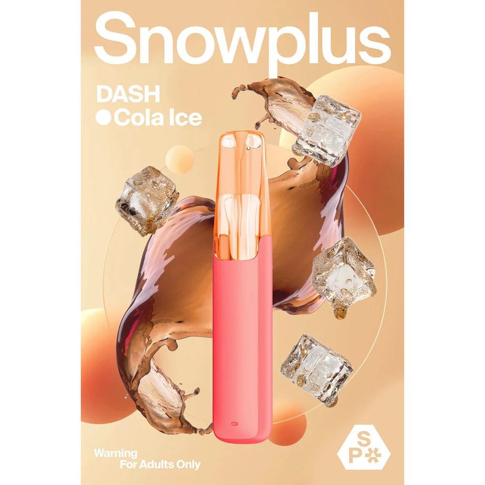 正品Snowplus Dash雪加鸭嘴兽4000口经典一次性电子烟海外版 可乐
