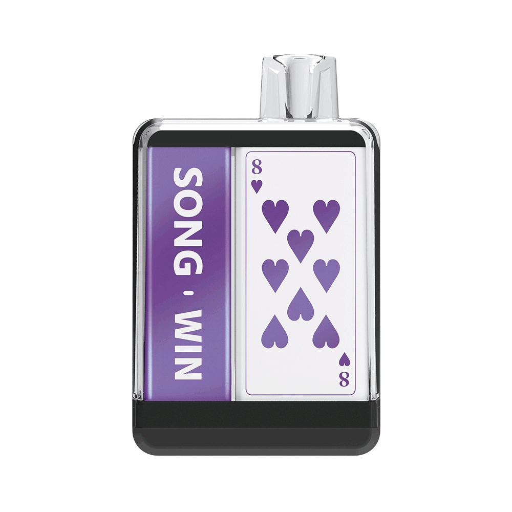 崧电子烟 Song一次性电子烟扑克系列 Y193C Lucky Pink Poker-9000口-多口味可选 百香果