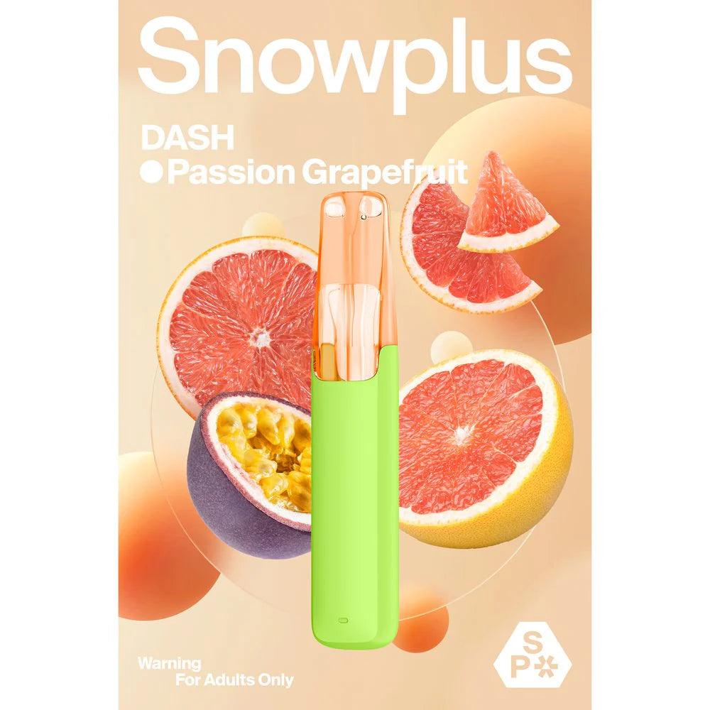正品Snowplus Dash雪加鸭嘴兽4000口经典一次性电子烟海外版 西柚百香果