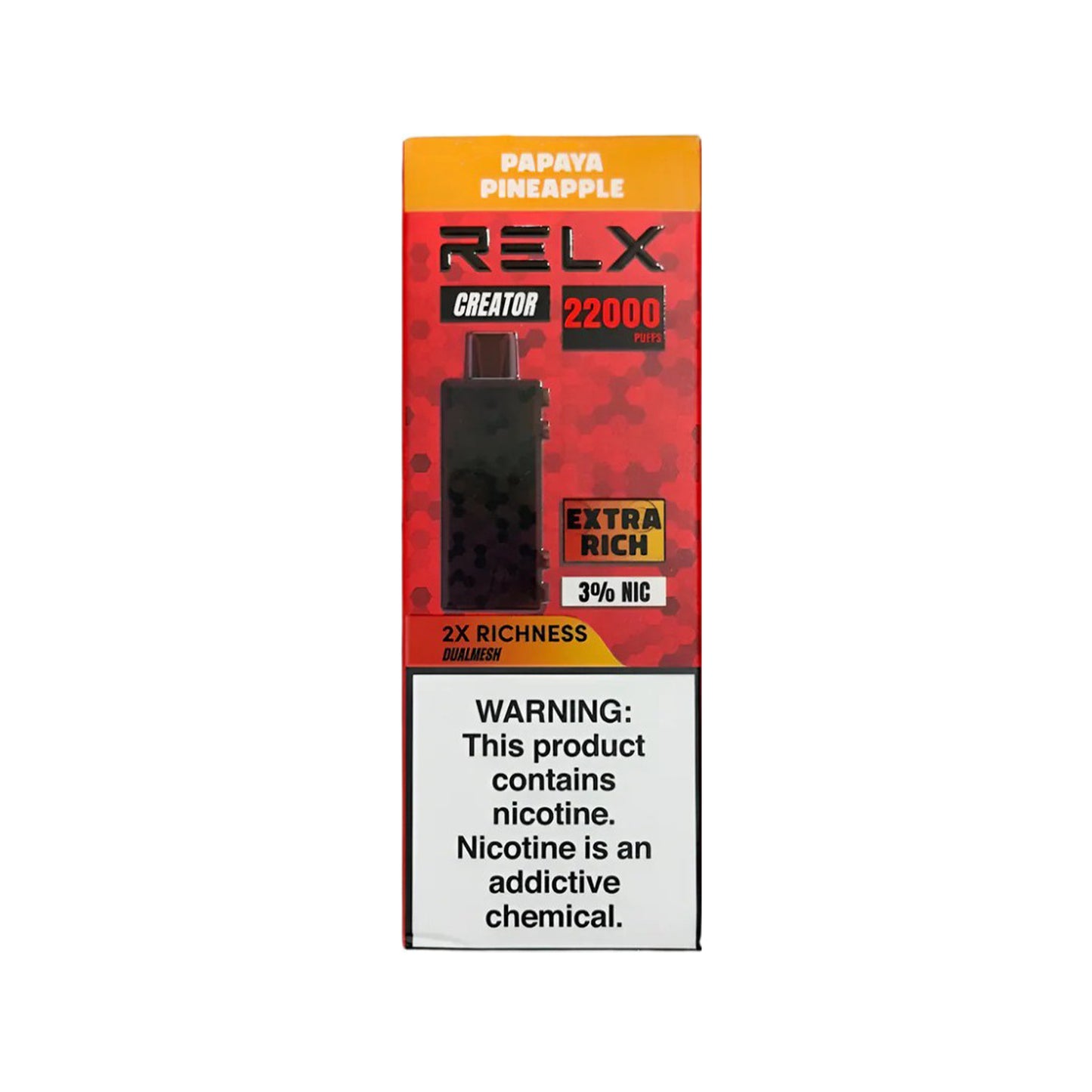 正品悦刻积木乐高套装/烟弹-多口味可选 RELX Creator Black(大容量22000口) 仅烟弹 木瓜菠萝