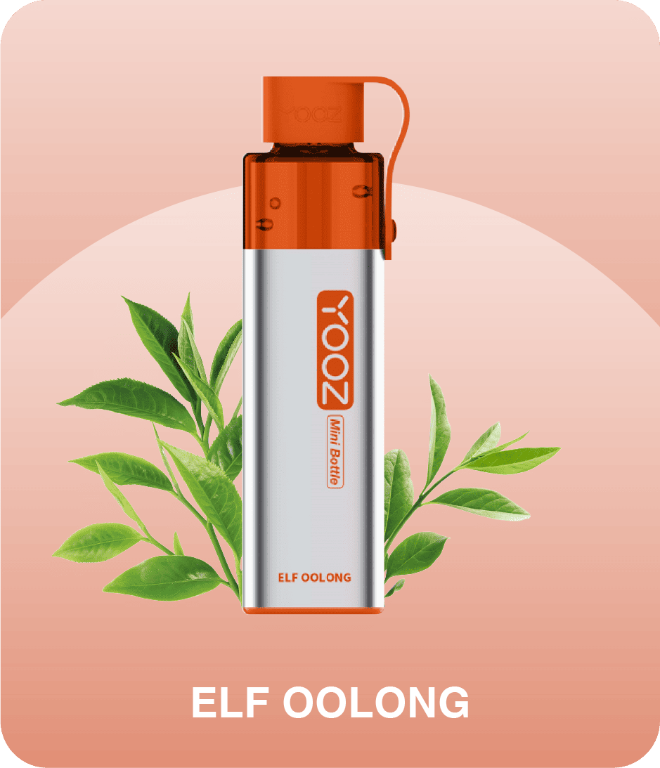 正品柚子迷你小酒瓶 YOOZ Mini Bottle大烟雾4000口食品级硅胶嘴套一次性电子烟-多口味可选 淘气乌龙